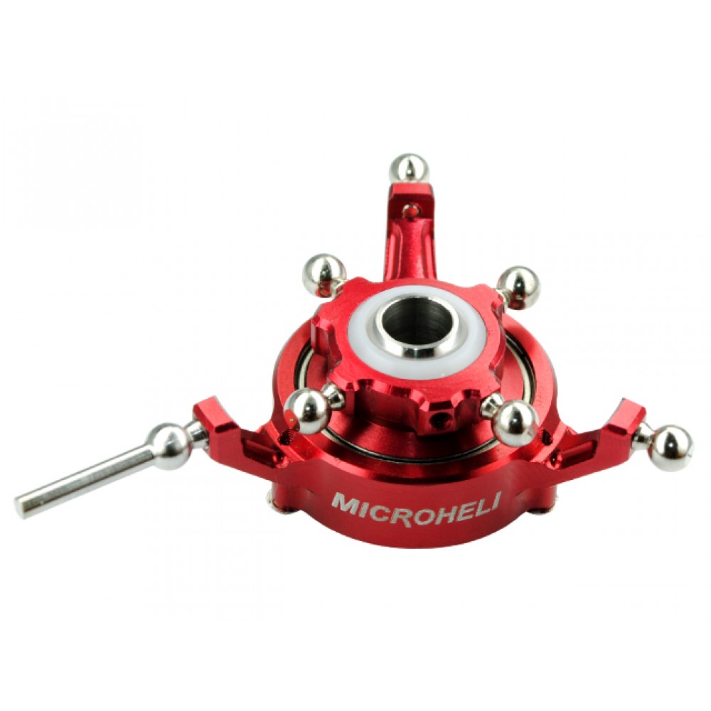 Precision CNC Double Bearing Swashplate (RED) - BLADE 360 CFX