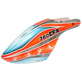 XCanopy Airbrush Fiberglass Flexga Canopy - BLADE 360 CFX