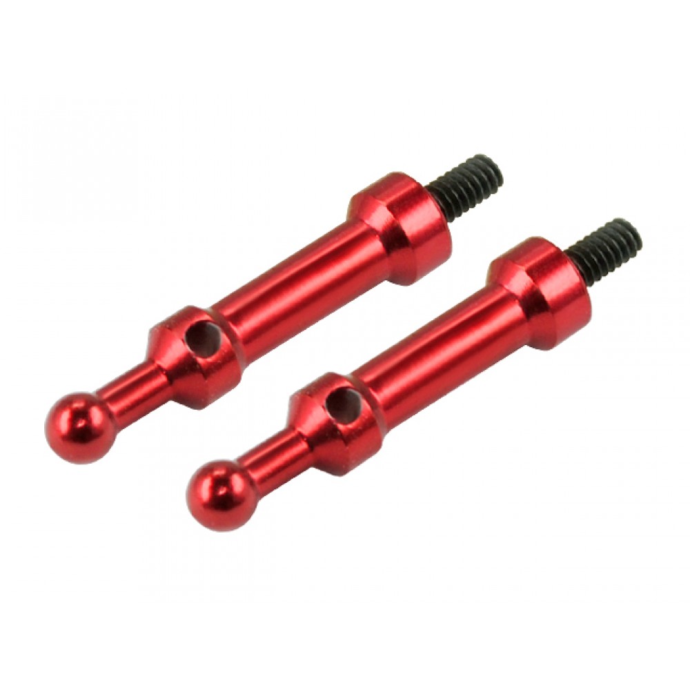 Aluminum Canopy Mount set (RED) (for MICROHELI Frames - BLADE 450X/330X/330S)