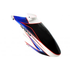 XCanopy Airbrush Fiberglass White Commandos Canopy - BLADE 500X/3D