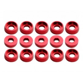Aluminum Counterbore Washer 3.1x7.5x2.7mm (RED)