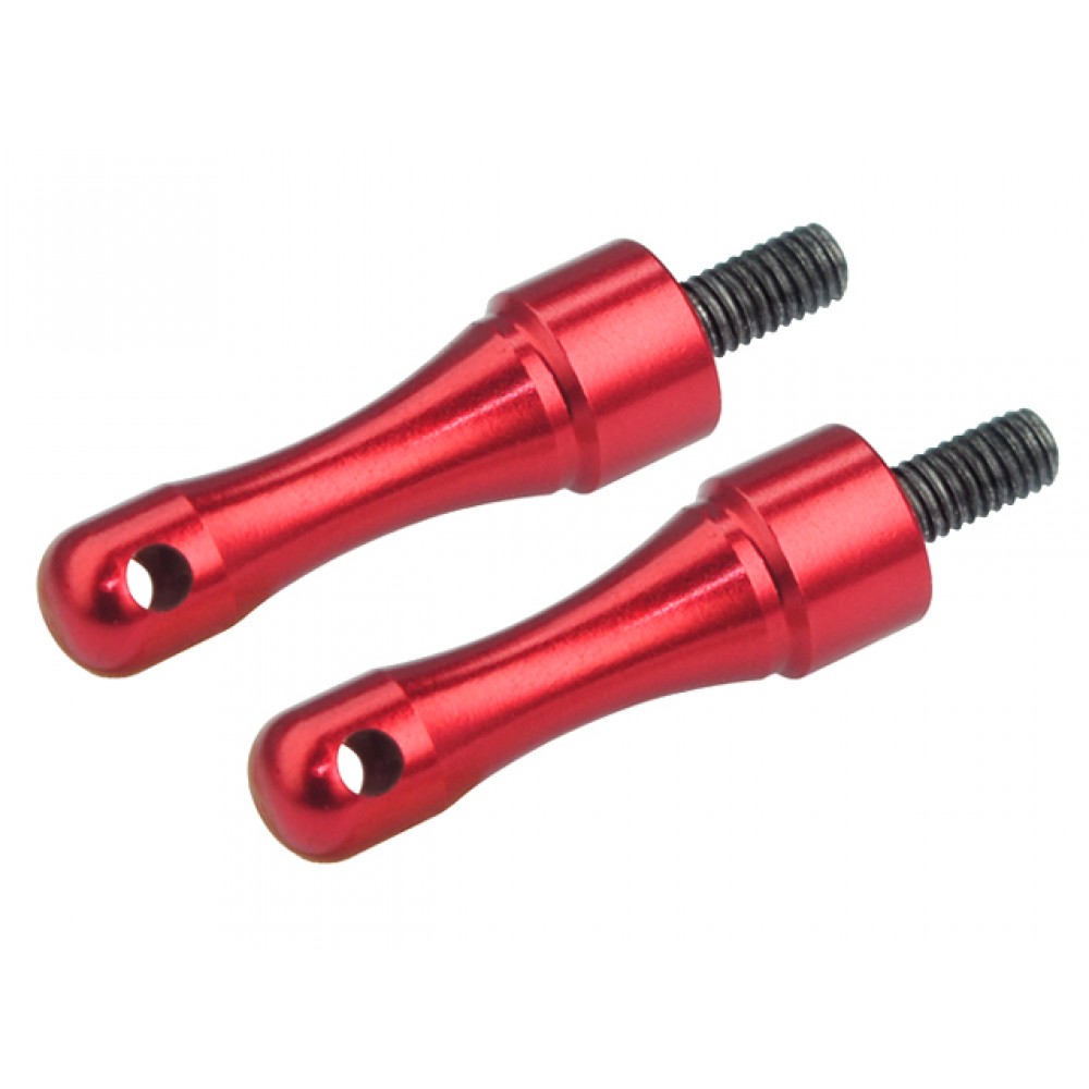 Aluminum Canopy Spacer (RED) - BLADE 550X