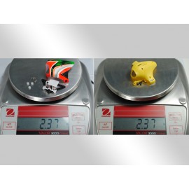 Adjustable Tilt Angle Camera Mount w/ Canopy Set (RED) - BLADE INDUCTRIX FPV 