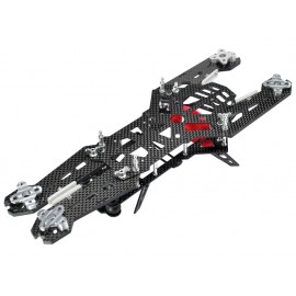 CNC AL/Carbon Fiber Racing Quadcopter Frame Kit - BLADE MACH 25