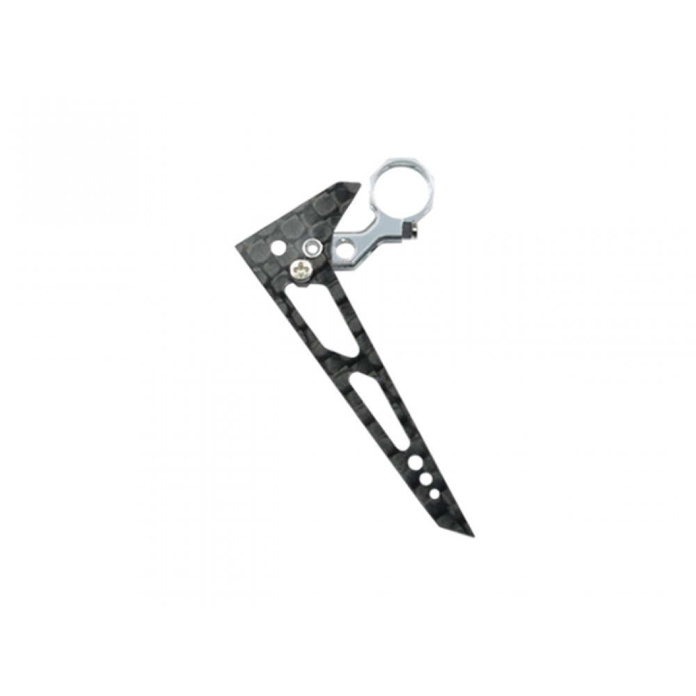 Tail Motor Mount w/ Vertical Fin set (for 3mm Tail Boom series) - BLADE MCPS