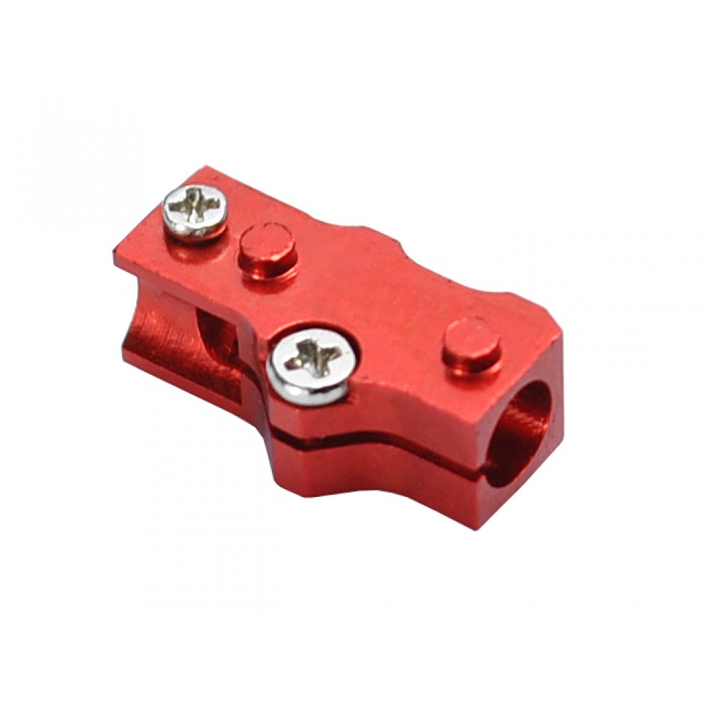 Aluminum 3mm Tail Boom Mount (RED) (for MH-MPCS105/X)