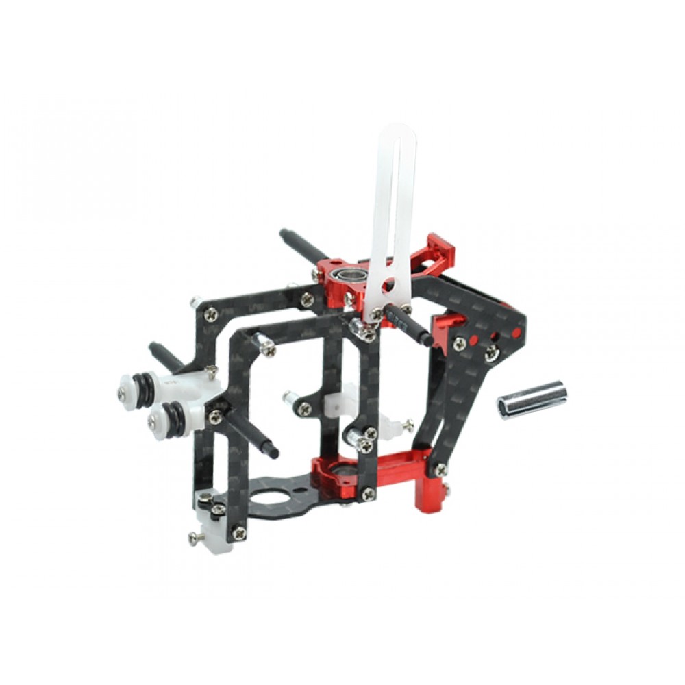 Aluminum/Carbon Fiber/Delrin Frame (RED) - BLADE MCPS