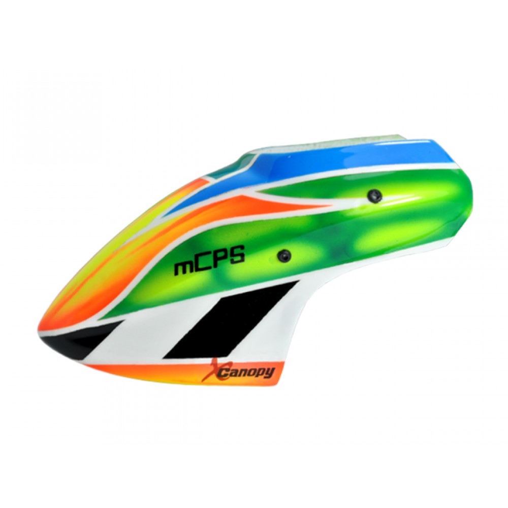 XCanopy Airbrush Fiberglass Goperes Canopy - BLADE MCPS