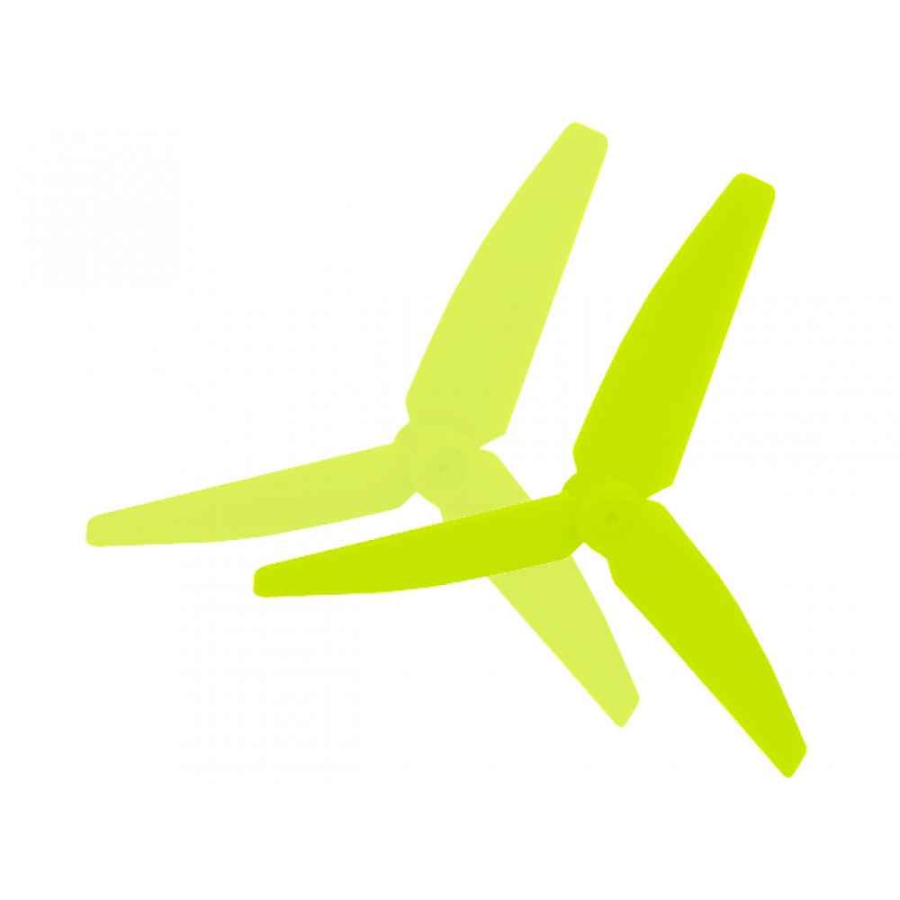 Plastic 3 Blade Propeller 45mm Tail Blade (YELLOW) - MCPXBL / BL2