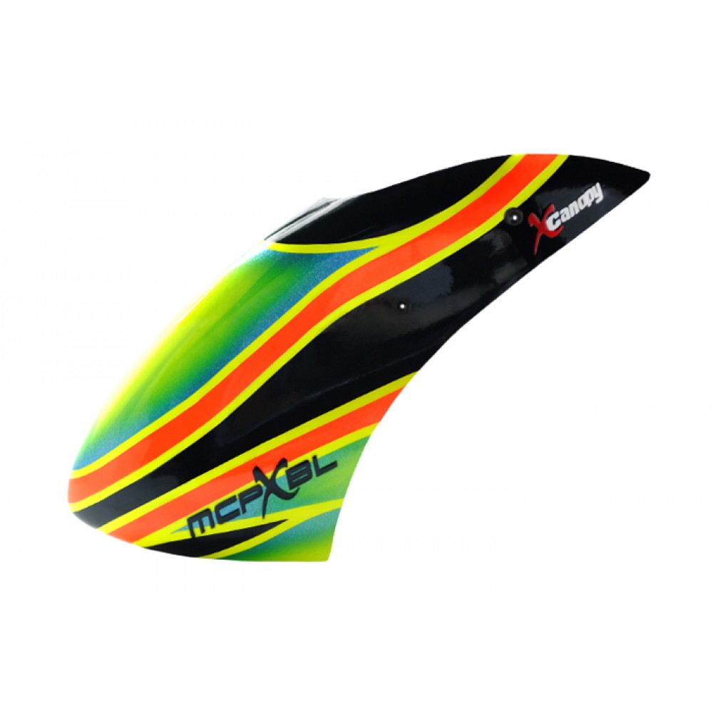 XCanopy Airbrush Fiberglass Night Eye Canopy - BLADE MCPXBL / BL2