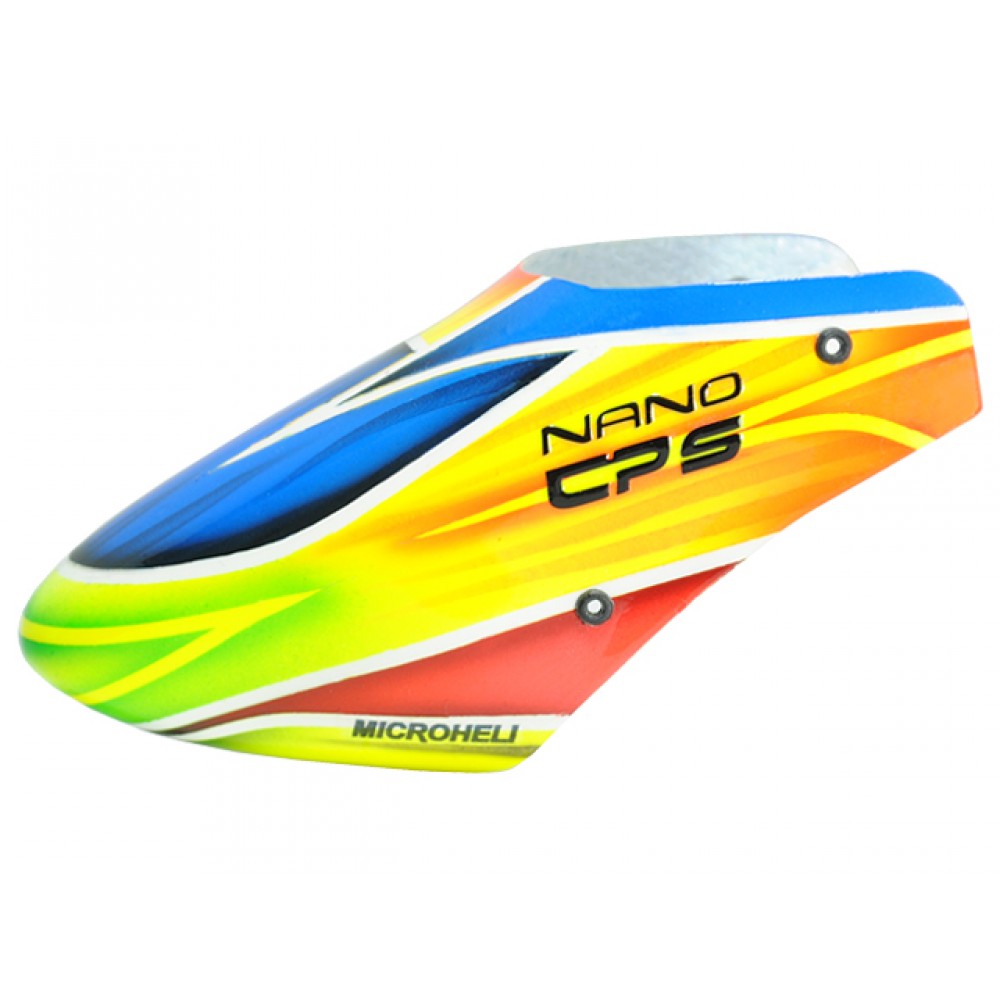 Airbrush Fiberglass Demon Warrior Canopy - BLADE NANO CPS