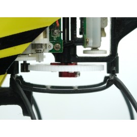 CNC Delrin Main Gear w/ Hub set (RED) - BLADE NANO CPX / CPS / S2 / S3