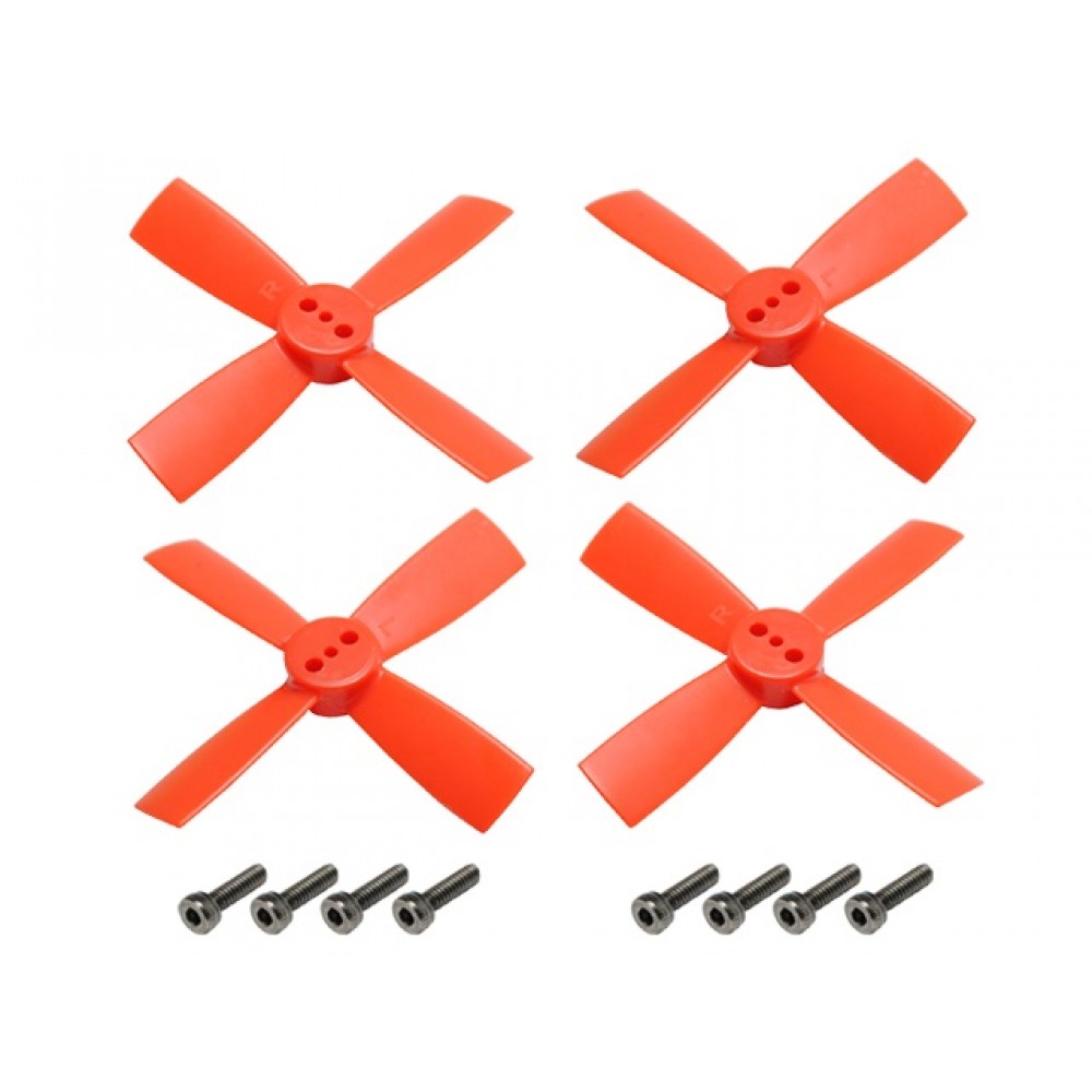 Plastic 4-Blade Propeller 2035 CW/CCW (RED)
