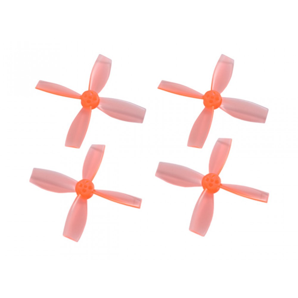 Plastic 4-Blade Propeller 2222 CW/CCW (ORANGE)