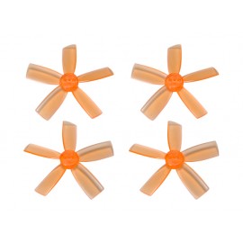 Plastic 5-Blade Propeller 2035 CW/CCW (YELLOW/ORANGE)