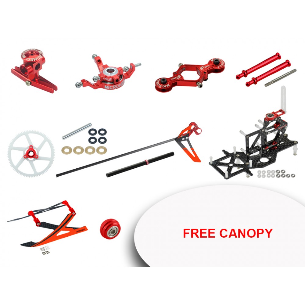 CNC Performance Package (RED) - BLADE 120 S / S2