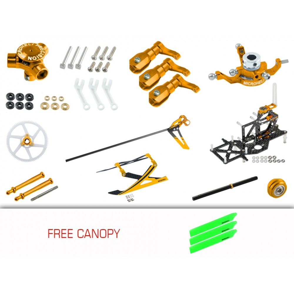 CNC Triple Blades Performance Package (GOLD) - BLADE 120 S / S2