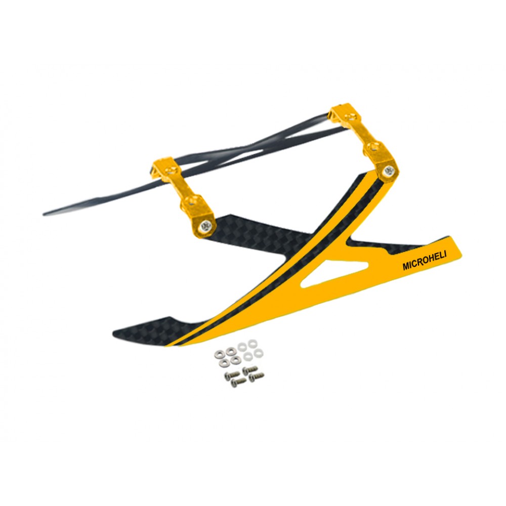 Aluminum/Carbon Fiber Landing Gear "X" Style (GD) - BLADE 120 S / S2