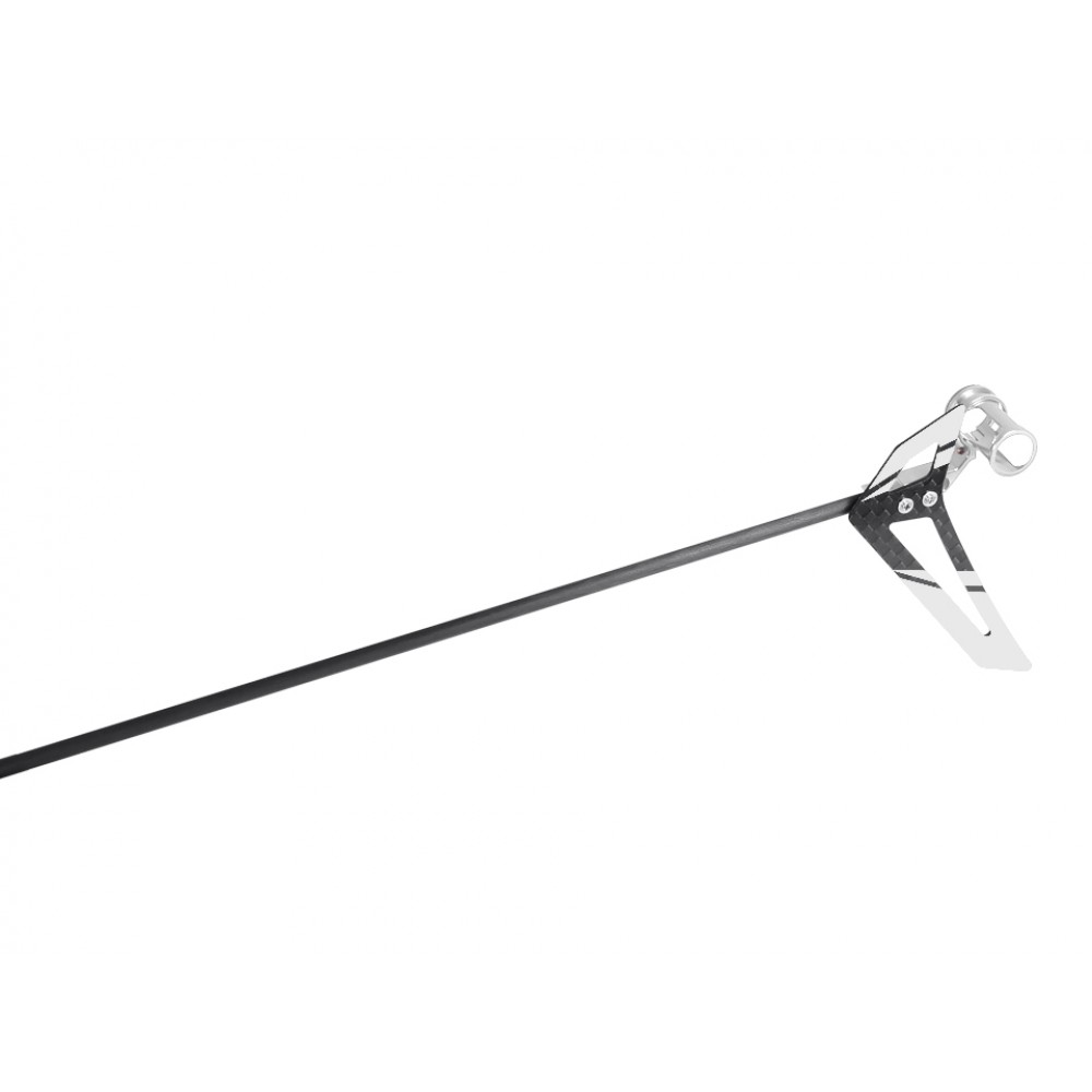 Tail Motor Mount w/ Solid Carbon Boom Vertical Fin set - BLADE 120 S / S2