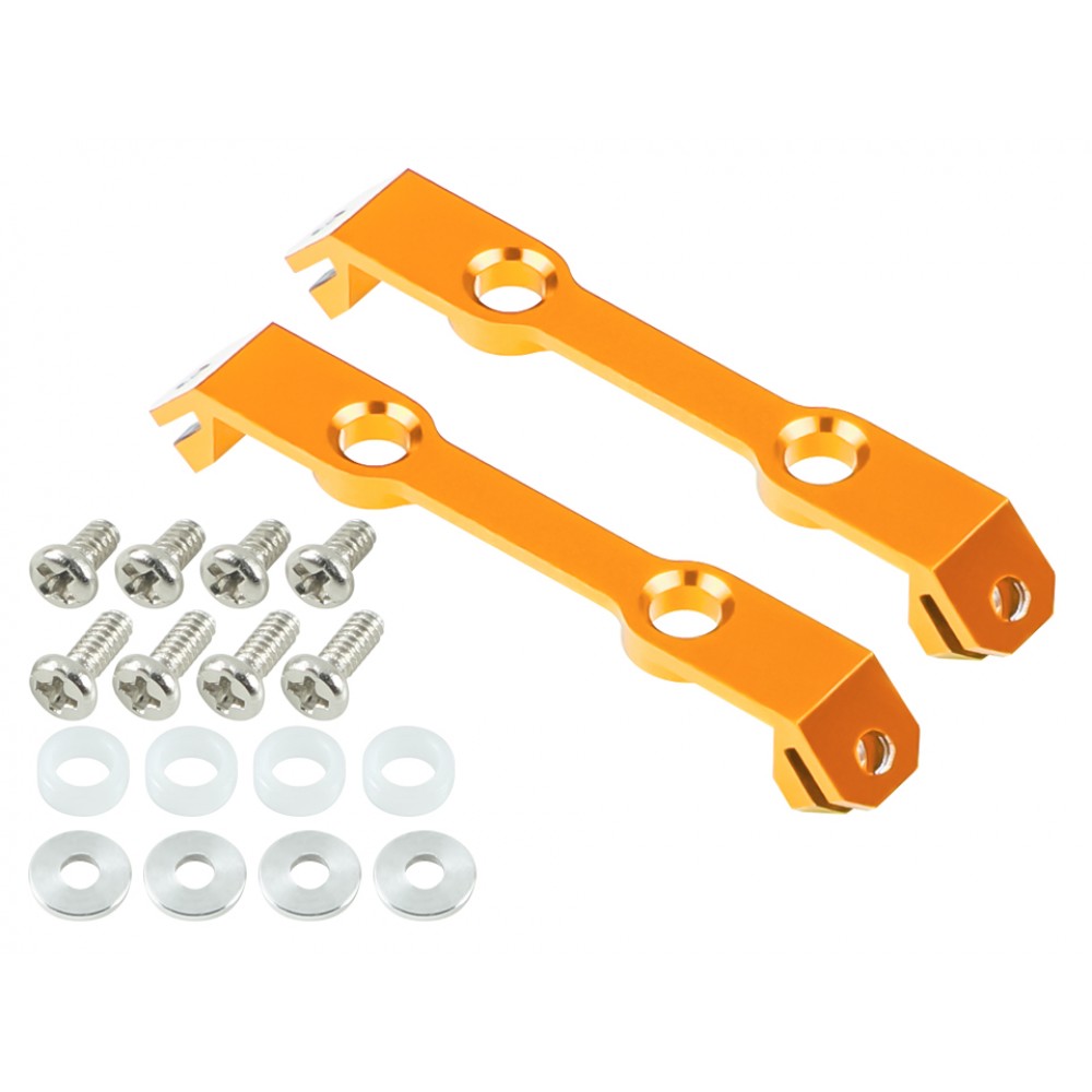 Aluminum Landing Gear Support (GOLD)(for MICROHELI Landing Gear series)