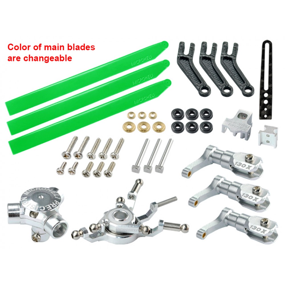 CNC AL/Plastic Triple Blade Conversion set - BLADE 130X