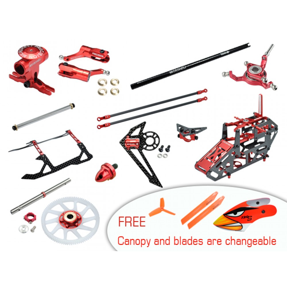 CNC Performance package (RED) - BLADE 130 S CNC Performance package (RED) - BLADE 130 S