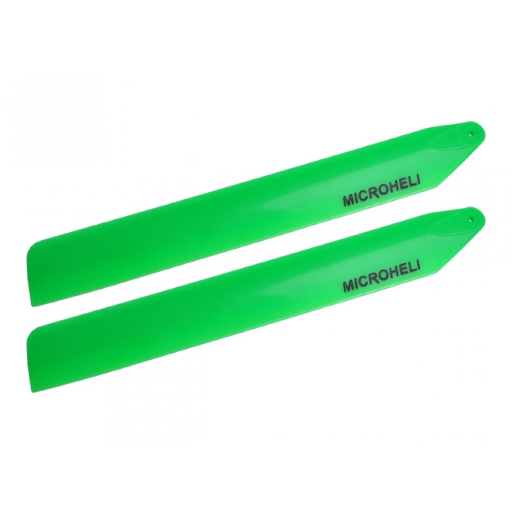 Plastic Main Blade 133mm (GREEN) - BLADE 130 S