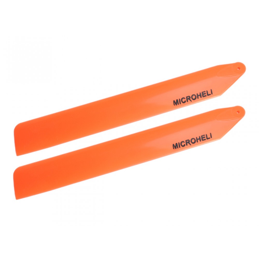 Plastic Main Blade 133mm (ORANGE) - BLADE 130 S
