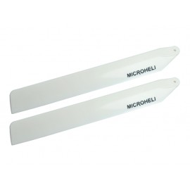 Plastic Main Blade 133mm (WHITE) - BLADE 130 S