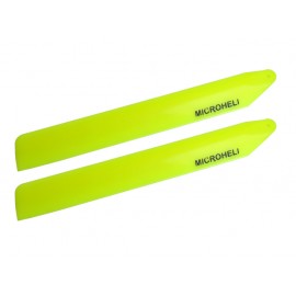 Plastic Main Blade 133mm (YELLOW) - BLADE 130 S