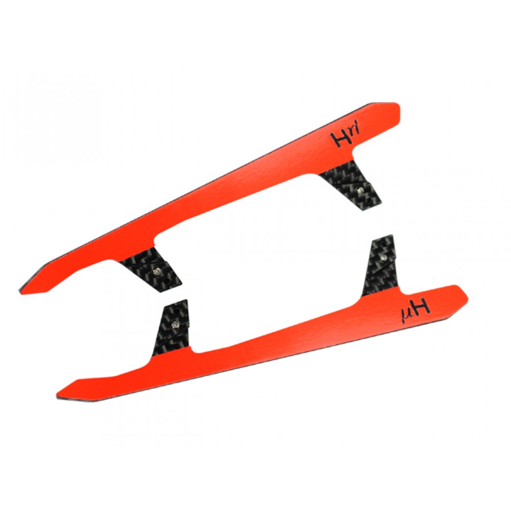 Low Profile Carbon Fiber Landing Skids "U" Style (R) (for MH Landing Gear series)