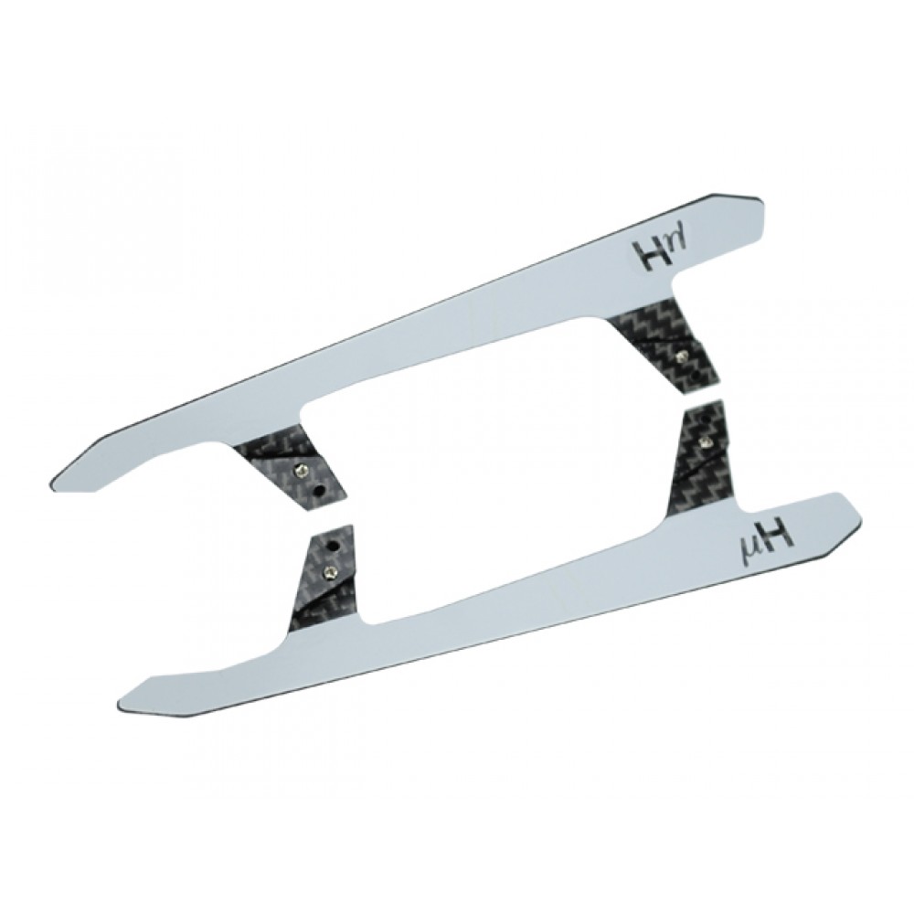 Low Profile Carbon Fiber Landing Skids "U" Style (W) (for MH Landing Gear series)