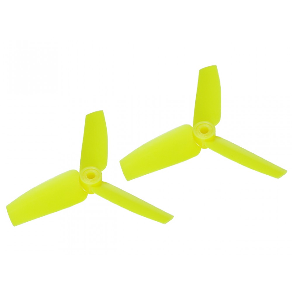 Plastic 3 Blade Propeller 65mm Tail Blade (YELLOW) - BLADE 130 S / 150 S / Smart