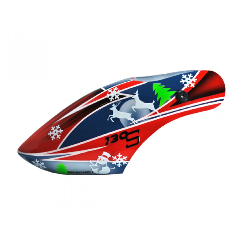 Airbrush Fiberglass Wow X'mas Canopy - BLADE 130 S