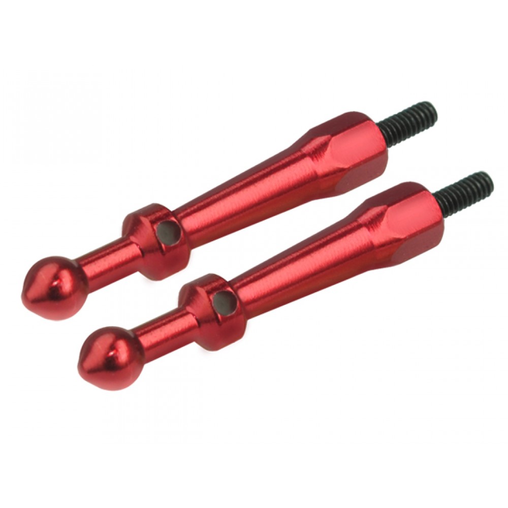 Aluminum Canopy Mount set (RED) - BLADE 130 S