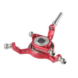 Microheli Blade 130 S Silver Hub W/ Titanium Shaft & CNC Delrin Gear MH-130S067X 