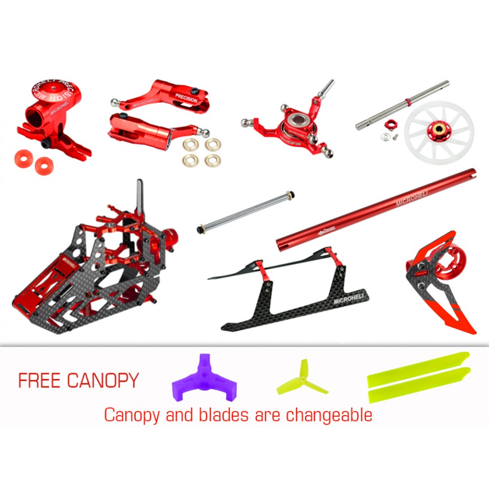 CNC Performance Package (RED) - BLADE 150 S / Smart
