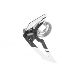Aluminum Carbon Fiber Tail Motor Mount w/ Fin set - BLADE 150 S / Smart