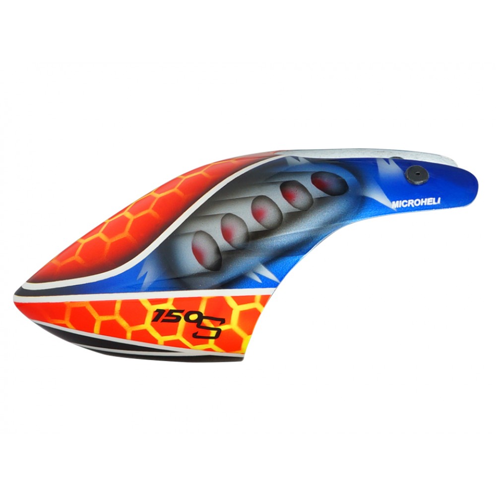 Airbrush Fiberglass Jet Turbine Canopy - BLADE 150 S / Smart