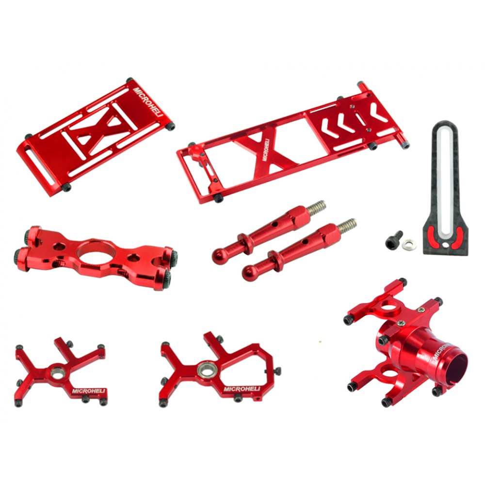 Support Upgrades Main Frame (RED) - BLADE 150 S / Smart