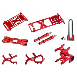 Support Upgrades Main Frame (RED) - BLADE 150 S / Smart