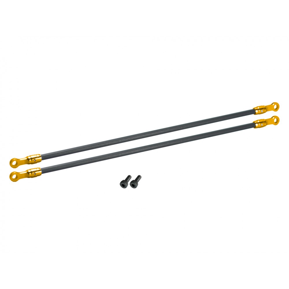 Alu/Carbon Tail Boom Support (GOLD)(for MICROHELI Tail Boom Support Set BLADE 150S)