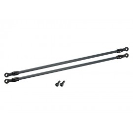 Alu/Carbon Tail Boom Support (BLACK)(for MICROHELI Tail Boom Support Set BLADE 150S)