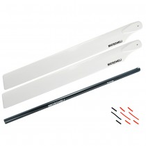 Aluminum Tail Boom w/ 250mm Main Blade Extension Combo (BLACK) - BLADE 230S / V2 / Smart 
