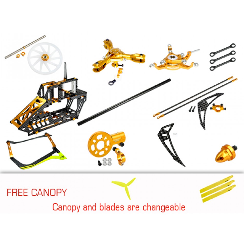 CNC Triple Blades Performance Package (GOLD) - BLADE 230S / V2 / Smart