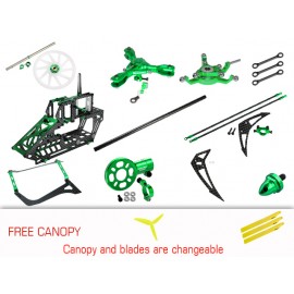 CNC Triple Blades Performance Package (GREEN) - BLADE 230S / V2 / Smart