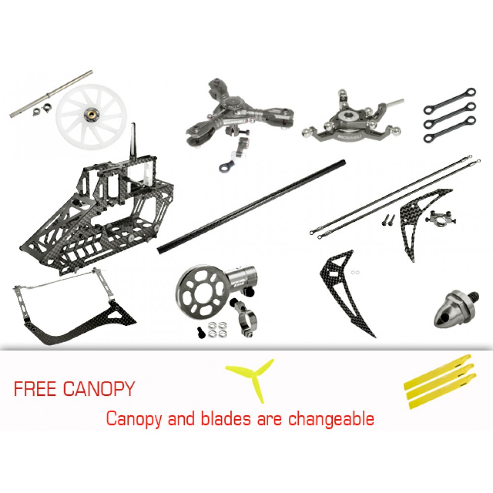 CNC Triple Blades Performance Package (TITAN Color) - BLADE 230S / V2 / Smart