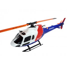 Airbrush Fiberglass AS350 Scale w/ Landing Gear - BLADE 230S / V2 / Smart