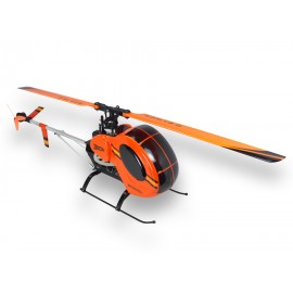 Airbrush Fiberglass Hughes 300 Scale w/ Landing Gear (OR) - BLADE 230S / V2 / Smart