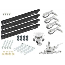 CNC Quad Carbon Fiber Blades Conversion set - BLADE 230S / V2 / Smart